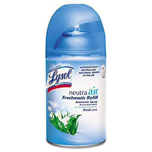 LYSOL NEUTRA AIR FRESHMATIC 79831CT Spray Dispenser Refill, Fresh Scent, Aerosol, 6.17oz (Case of 6)
