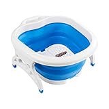 Für eine hohe Massageintensität und eine wirklich entspannende Pediküre verfügt das Fußmassagegerät über integrierte Massagerollen