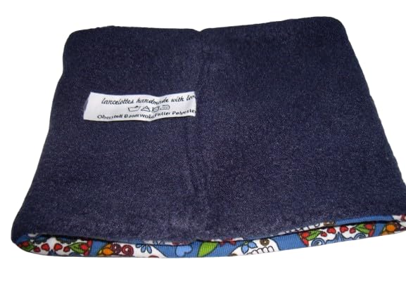 Hundeloop, Hundeschal, Baumwolljersey u. Fleece, Größe M bis 45 cm Kopfumfang