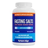Nutri-Align Fasting Salts Electrolytes Advanced, 120 Capsules | Sodium Potassium Magnesium Phosphorus | Pure Fasting Electrolytes | Sugar Free & Filler Free | Made in The UK
