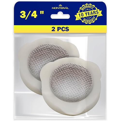 2 Pièces Joint Caoutchouc avec Filet pour Tuyau Alimentation Machine a Laver avec Filetage 3/4