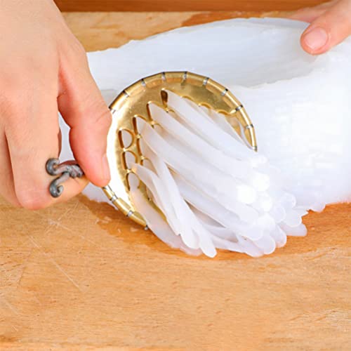 Operitacx Salad Greens Jelly Scraping Scraper Jelly Scratch Tool Bean Food Making Cold Noodle Stainless Steel Snack Tool Fruit Grater Vegetable Cheese Slicer Kitchen Tool Snack Cheese #TOP1