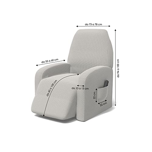 Cubresillón reclinable acolchado y lavable para proteger el asiento 5
