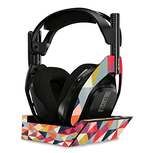 Image of MightySkins Glossy Glitter Skin Compatible with Astro A50 Wireless Headphones + Base Station (Gen 4) - Bright and Happy | Protective, Durable High-Gloss Glitter Finish | Easy to Apply