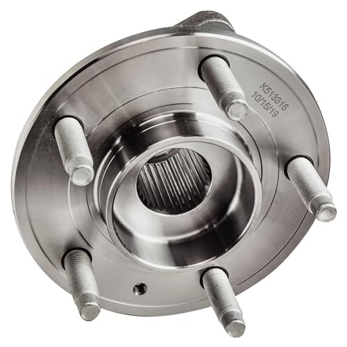 Image of Detroit Axle - Front Wheel Bearing Hubs for Buick Cascada Verano Cadillac ELR ATS Volt Chevrolet Orlando Cruze, 2 Wheel Bearing & Hubs Assembly Set Replacement