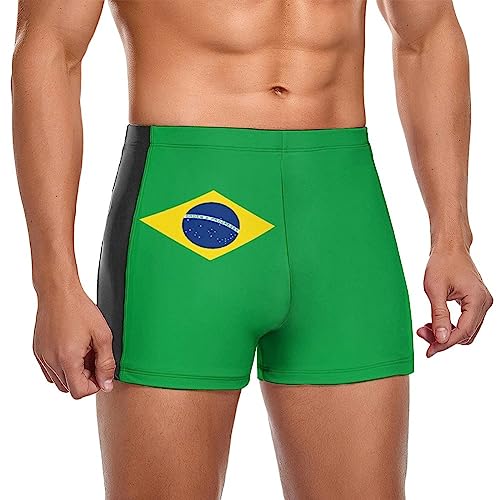 TAIZIYEAH Mens Swimming Trunk American Flag Swimwear Pant Swimsuit Beach Swim Shorts Soft4