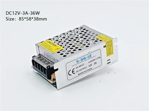 Transformador 12V 16.5A fuente de alimentacion para solucionar parpadeos LED 3