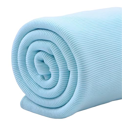 Cotton Ribbing Fabric, Strech Knit Rib Material for Clothing Cuffs