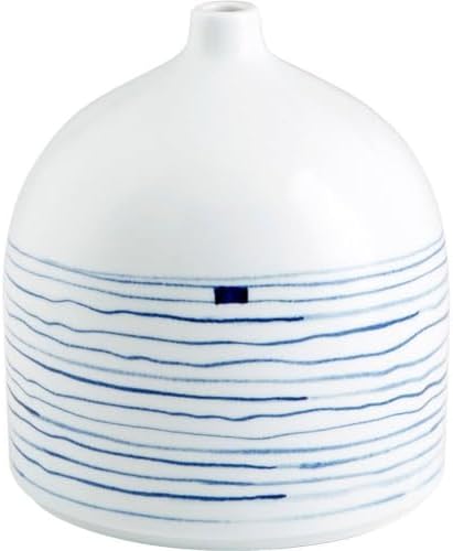 Whirlpool - Vase-11 Inches Tall and 9.75 Inches Wide