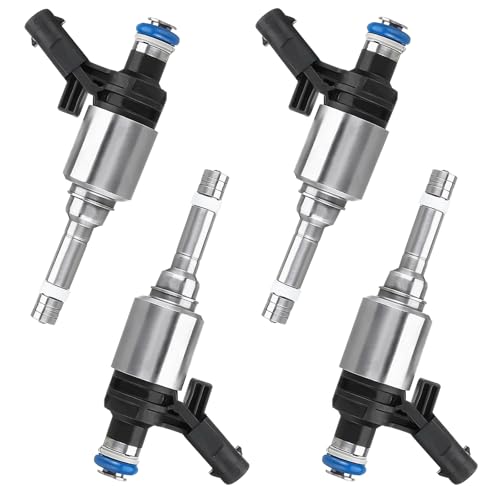 06H906036G 4pcs Fuel Injectors Compatible with Audi A3 A4 A5 A6 Q3 Q5 TT Volkswagen CC EOS GTI Tiguan Passat Jetta 2.0L 06H906036G