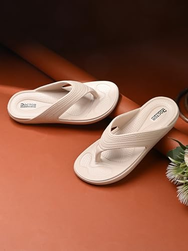Image of DOCTOR HEALTH SUPER SOFT Women Soft EVA Flip Flops | Lightweight Cushioned Thong Slippers | Anti-Slip Comfortable Everyday Wear Sandals for Indoor Outdoor Use