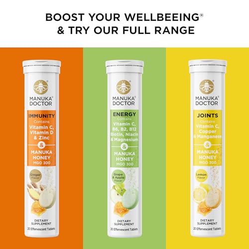 Manuka Doctor Energy* Daily Energy Drink Supplement With Manuka Honey, Vitamin C thumb #6