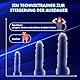 Elektrisch Masturbator Masturbieren für Männer, Sex Spielzeug für die Männer Taschenmuschi mit 10 Vibrationmodi, Penistrainer Groß Penis Vibrator für Männer Sex Toys Solo Erotisches Masturbatoren