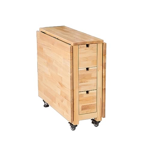 ܂肽ݎ_CjOe[uiLX^[ƈotA֎q8rtj - Ƒł̐HRpNgȃXy[XɍœKȏȃXy[X\[VCWood Table only