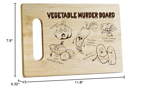 Tabla de cortar de bambú para cocina y restaurante miniatura 7