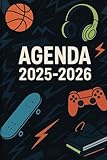  Agenda scolaire 2025-2026 avec congés France, calendrier hebdomadaire et mensuel pour écoliers, collégiens et lycéens, adapté aux garçons et filles: ... pour organiser cours, devoirs, examens