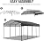 Big RED 12x20 Heavy Duty Metal Carport Canopy, Multi-Use Canopy Garage Shed, Portable Car Garage with Enhanced Metal Frame, Shelter for Car Car, Boats and Tractors