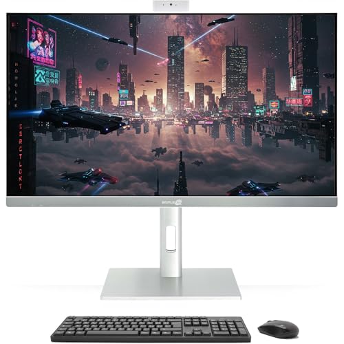 ⚙️ Prestazioni Potenti e Fluide: Equipaggiato con un processore i5 8500T, 16GB di RAM DDR4 SODIMM e un SSD da 480GB, questo all-in-one offre prestazioni elevate per una varietà di compiti. Con una frequenza di base di 3.70 GHz e supporto per 4K, assicura una risposta rapida e una grafica nitida per il multitasking e l'intrattenimento.