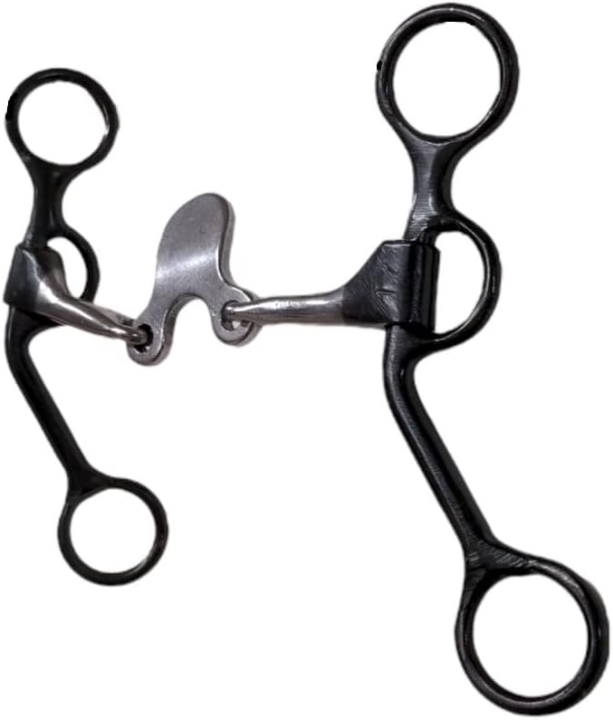 Dutton Bits Short Shank Swept Back Small Port Equine Bit