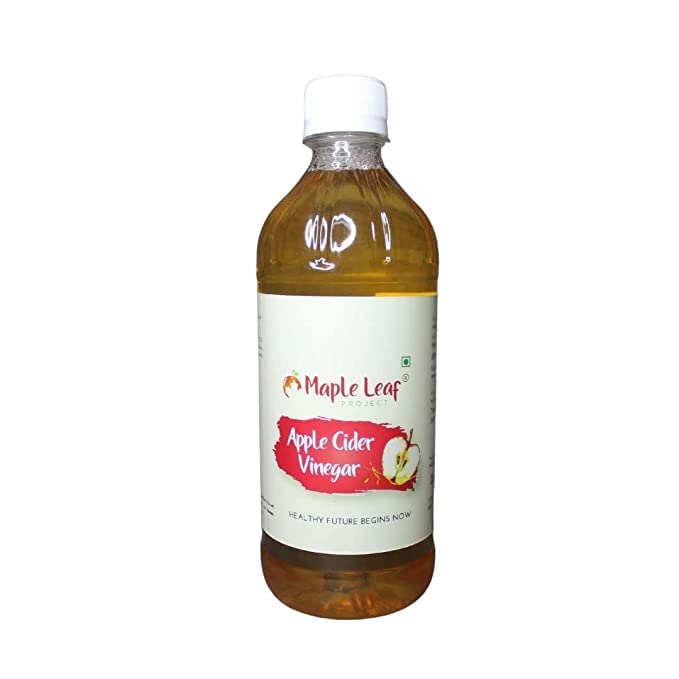 Maple Leaf Project Apple Cider Vinegar 500ml | Apple Cider Vinegar without mother for Salads and Juices