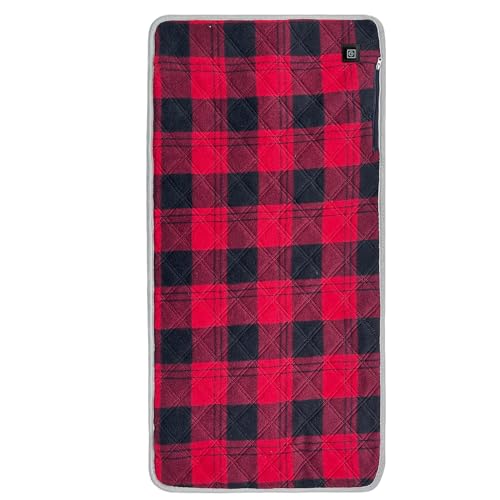 ZHUMCCY Almohadilla Calefactable Para Camping | 3 Configuraciones de Temperatura Calentado por USB,Cojín De Asiento De Calefacción Rápida Para Invierno,para Casa, Apartamento, Oficina, Escuela, Coche,