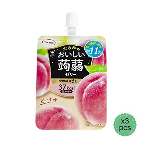 Oishii Jelly Pouch Sabor Durazno 5.3oz 3 piezas miniatura 2
