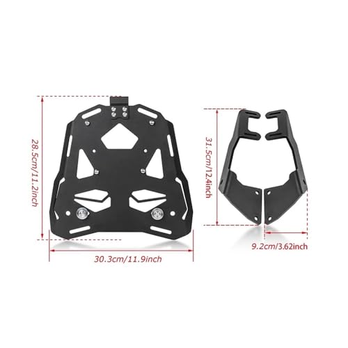 Porte-bagages CB500X support fixation renforcé pour sacoche et top-case - 6