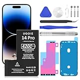 Battery for iPhone 14 Pro, [Upgrade] 4200mAh Ultra High Capacity Replacement Battery for iPhone 14 Pro 6.1 Inch A2890, A2650, A2889, A2892 with Professional Replacement Tool Kits