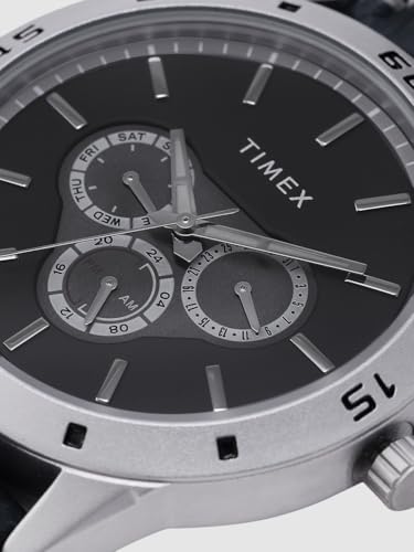 TIMEX Analog Watch for Men with Round Dial & Water Resistant Man's Wrist Watches - Image 6