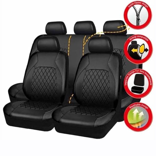 Couvre sieges auto respirants et antidérapants bleus pour Ford Ecosport - 7