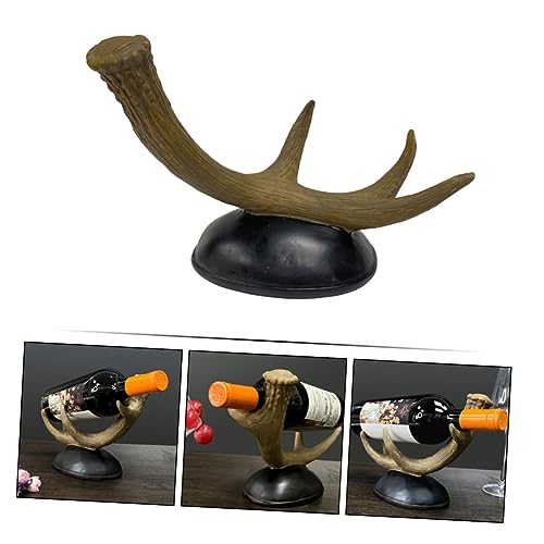 Soporte para botellas de vino de resina miniatura 2