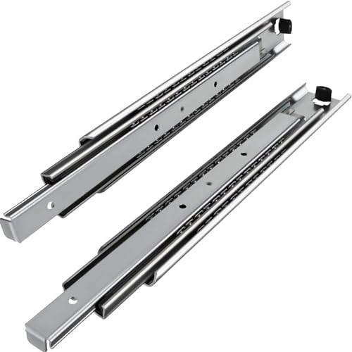 Junker 2 pièces coulisses à sortie totale KV1-80-H53-L250-NF 25 cm (250 mm) glissière à billes charge admissible 80 à 100 kg