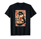 Hund Shiba Inu Ramen Nudeln Retro Kawaii Shop