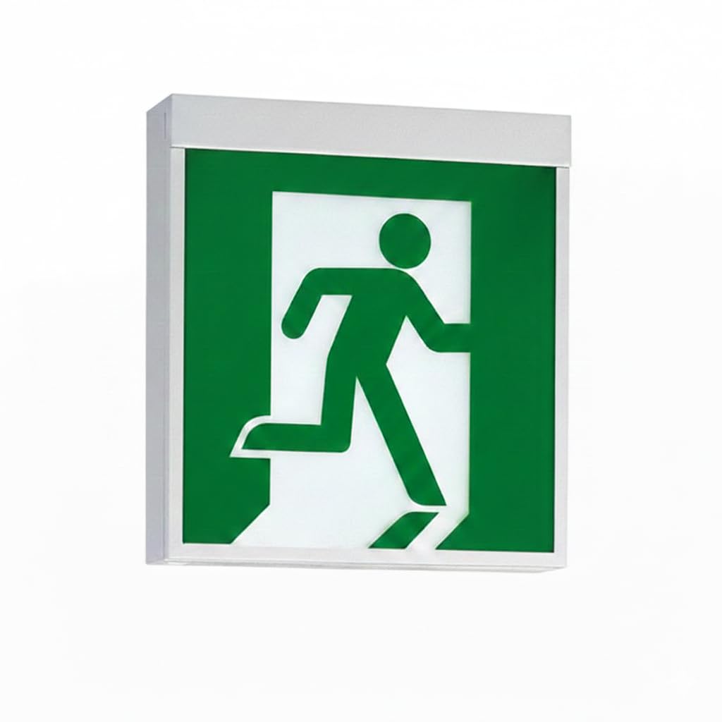 Amazon.co.jp: FA10312CLE1【本体】+FK10305【表示板】LED避難口用片面