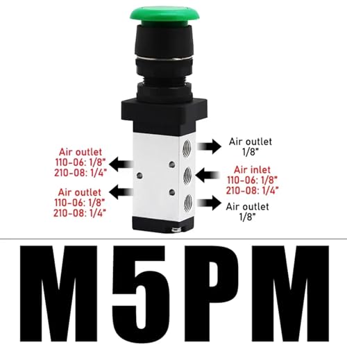 Vanne mecanique M5B110-06 : stopper les fuites pneumatiques - 3