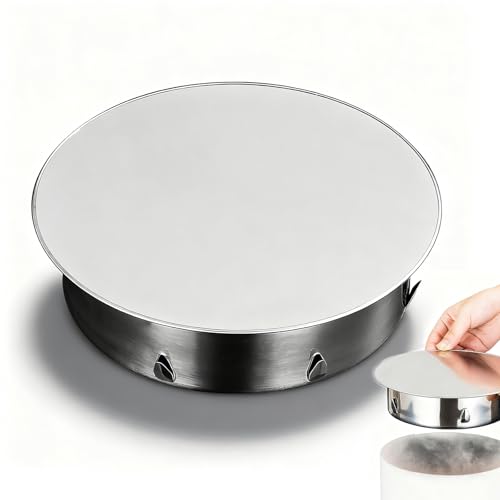 Pokrywa otworu kominowego, osłona rury piecowej 160 mm, osłona komina ze stali nierdzewnej, pokrywa rury piecowej, pokrywa otworu pieca, osłona rury kominowej, osłona rury do rur ø 160 mm