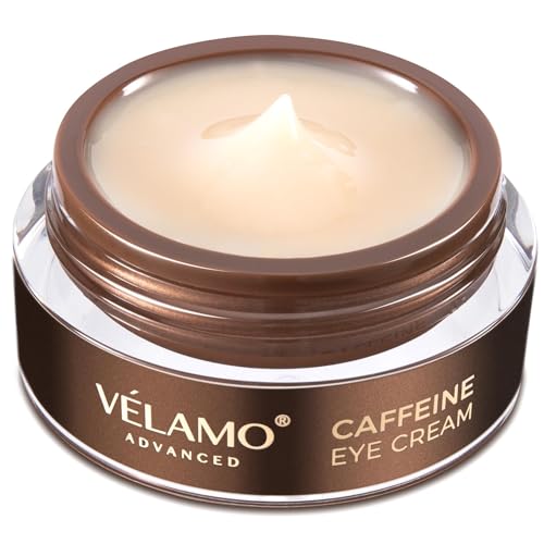 VELAMO ADVANCED Caffeine Eye Cream: for Dark Circles Puffiness Under ...