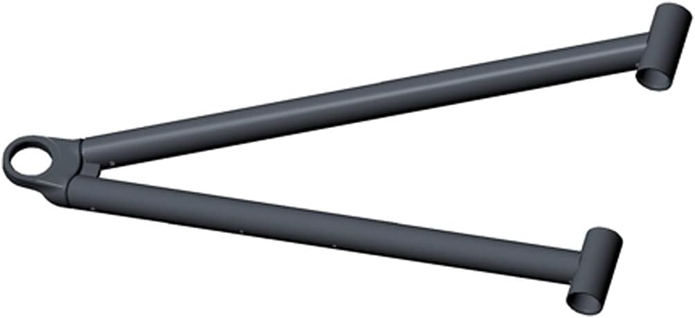 Polaris Ranger Lower Front Control Arm, Medium Gloss Medium Gloss Black, Genuine OEM Part 1018186-067, Qty 1