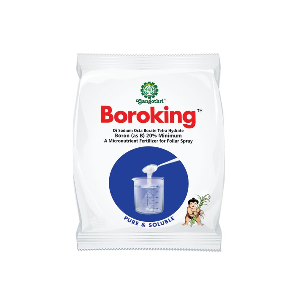 Gangothri BOROKING 1 Kg Micro Nutrient Fertilizer | Boron 20 Fertilizer | Foilar Spray | water-soluble Boron Fertilizer for All Plants and Garden Spray (B0CWLHG2DW) Amazon Price History, Amazon Price Tracker