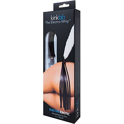 Fouet electro Neonwand Electro Whip Kink Lab en cuir premium
