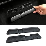 Homeponnew 2 rejillas de aire acondicionado para Ateca, paquete de 2 unidades 2018 de aire de plástico, fácil instalación, no se necesitan herramientas, sin efecto en el flujo