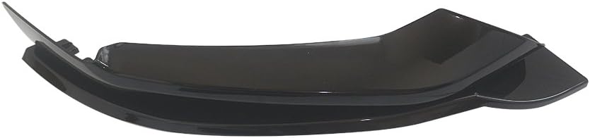 YOUNGERCAR G30 Front Bumper Lip for 2017-2020 BMW 5 Series G30 G38 530i 540i M Sport ABS Painted Gloss Black PP 3pcs