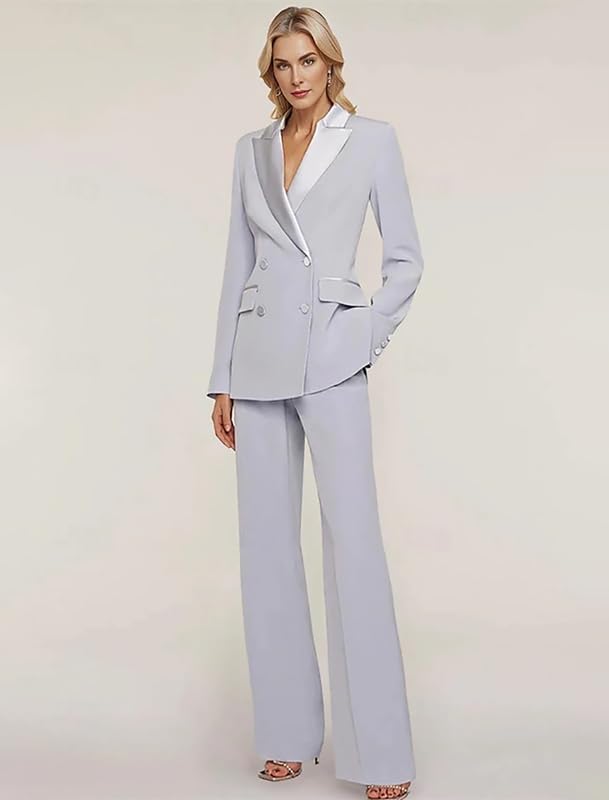 2 Piece Sets for Women V Neck Long Sleeves Business Office Casual Outfits for Women4