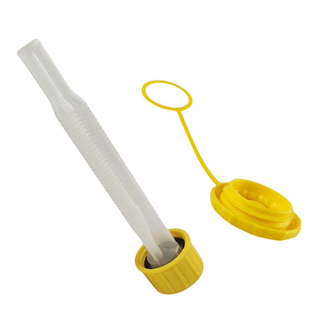 Buse pour jerrican de carburant : kit de 2 becs verseurs flexibles pour transfert d'huile