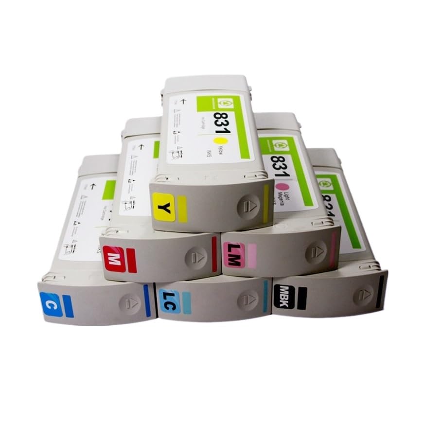 Cartouche 831 encre latex pour traceur HP L360 L365 315 335 365 570