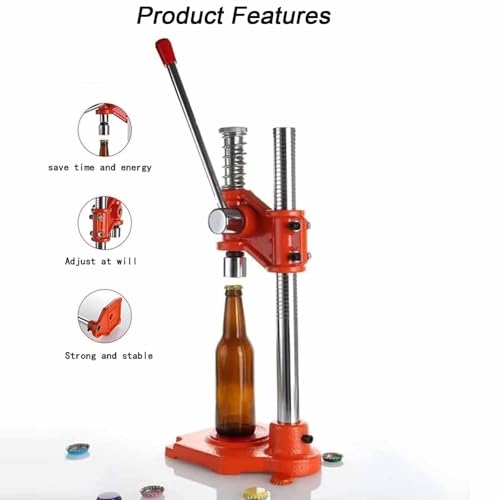 Machine à capsuler bière manuelle pour sécuriser vos bouteilles de 26mm - 3