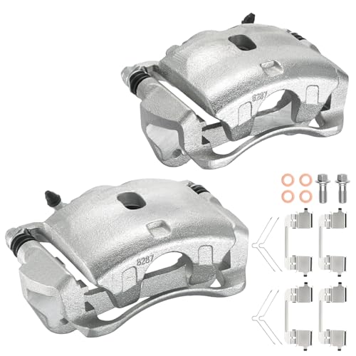 Image of Front Brake Caliper Assembly Replaces for 19-B2916 19-B2917, Compatible with Acura ILX 2013-2015 2.4L, Compatible with Honda Civic 2012-2015 2.4L, for CR-V 2005-2006 2.4L L4 GAS