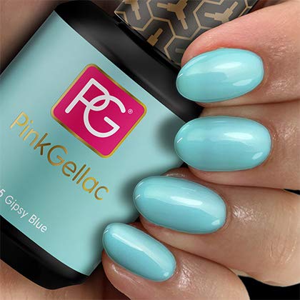 Pink Gellac 145 Gipsy Blue Soak-Off UV/LED Gel Polish