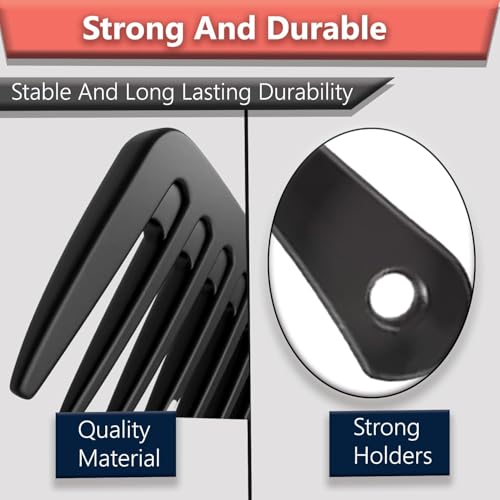 Image of Combelle Professional Wide Tooth Detangling Comb for Women & Men | Durable Black Plastic Anti-Breakage Shampoo Comb | Smooth Rounded Teeth for Curly, Long, Thick & Wet Hair