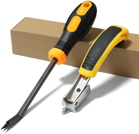 Amazon.com : ALIMTEE Updated Upholstery Staple Remover, Staple Remover ...